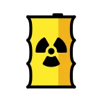Radioactive Waste SVG Icon
